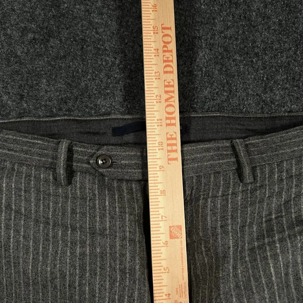INCOTEX Pants Mens Slowear Wool Tweed Trousers Pinstripe Gurkha Cargo 36